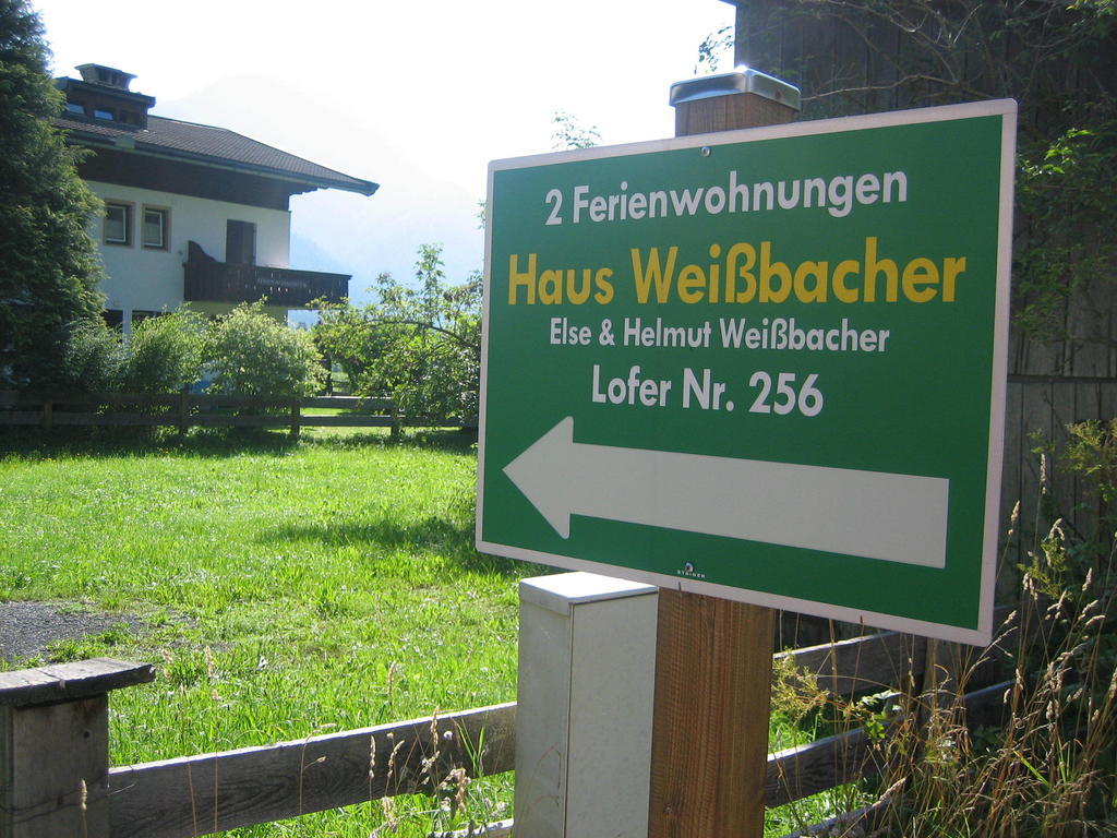 Appartement Weissbacher Lofer Exterior photo